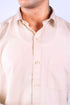 Veshbhoshaa Bluebird Cream Men'S Office Shirt